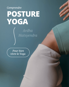 Posture asana yoga santé